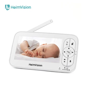 HeimVision 5.0 Inch Baby Monitor Bezdrôtový Video Farba 720P HD Opatrovateľka Bezpečnostné Nočné Videnie Teplota motitor Len Pre HM136