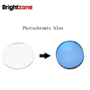 Vynikajúcu Kvalitu Rx Šošovky 1.56 Photochromic Modrá HMC UV AR CR39 živice okuliare predpis šošovky iba na krátkozrakosť /astigmatizmus