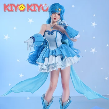 KIYO-KIYO Anime Cosplay PichiPichiPitch Hanon Hosho Cosplay Kostým, Šaty žena