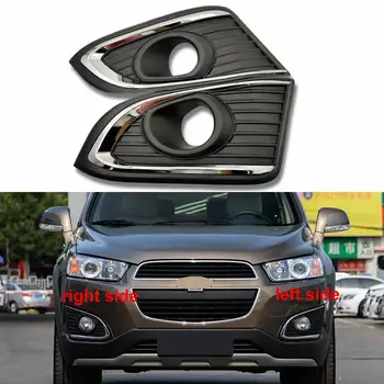 Pre Chevrolet Captiva 2015-2018 Predné Hmlové Svietidlo Rám Anti Fog Lampa Kryt, Predný Panel Mriežka Dekoratívny Kryt