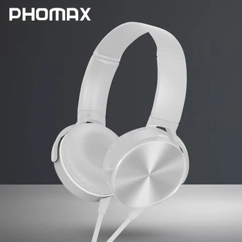 PHOMAX Populárne Headset Hráč Káblové Slúchadlá Prenosné Zníženie Hluku Stereo 3,5 mm Konektor pre Mikrofón Pre Telefón, iPad Počítača