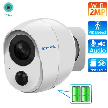 1080P Nabíjateľná Batéria IP Kamera IR Nočné Videnie bezpečnostné Kamery WiFi Cloud Audio Bezdrôtové Bezpečnostné CCTV Kamera Pre Domáce