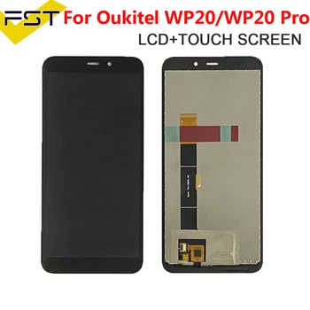 5.93 palcové Originál Pre Oukitel WP20 Mobilný Telefón LCD Displej Digitalizátorom. Montáž Dotykový Panel Sklo Displeja Oukitel WP20 Pro