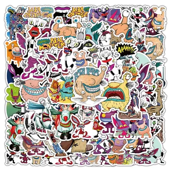 10/50pcs Aaahh!!! Skutočné Monštrá Nálepky Cartoon Obtlačky DIY Telefón Batožiny Notebook Zápisník Telefón Graffiti Deti Nálepky Hračky