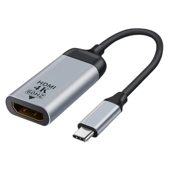 USB C do HDMI / DP 4K 60Hz Kábel, Adaptér pre MacBook Plug and Play Kompatibilný so Všetkými Typ-C Výstup Video Zariadenia-DP