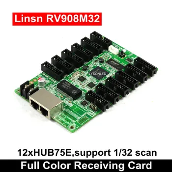 Linsn RV908M RV908M32 Synchrónne Led Video Obrazovke Prijímajúceho 1/32 Scan LED Ovládanie Karty
