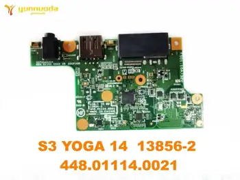 Originálne Lenovo Thinkpad S3 JOGY 14 USB rada audio rady S3 JOGY 14 13856-2 448.01114.0021 testované dobré doprava zadarmo